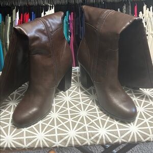 Style & Co Xtra Wide Calf Chocolate Tall Boots